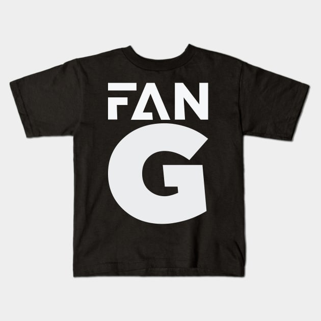 Fan G #2 grey Kids T-Shirt by at1102Studio